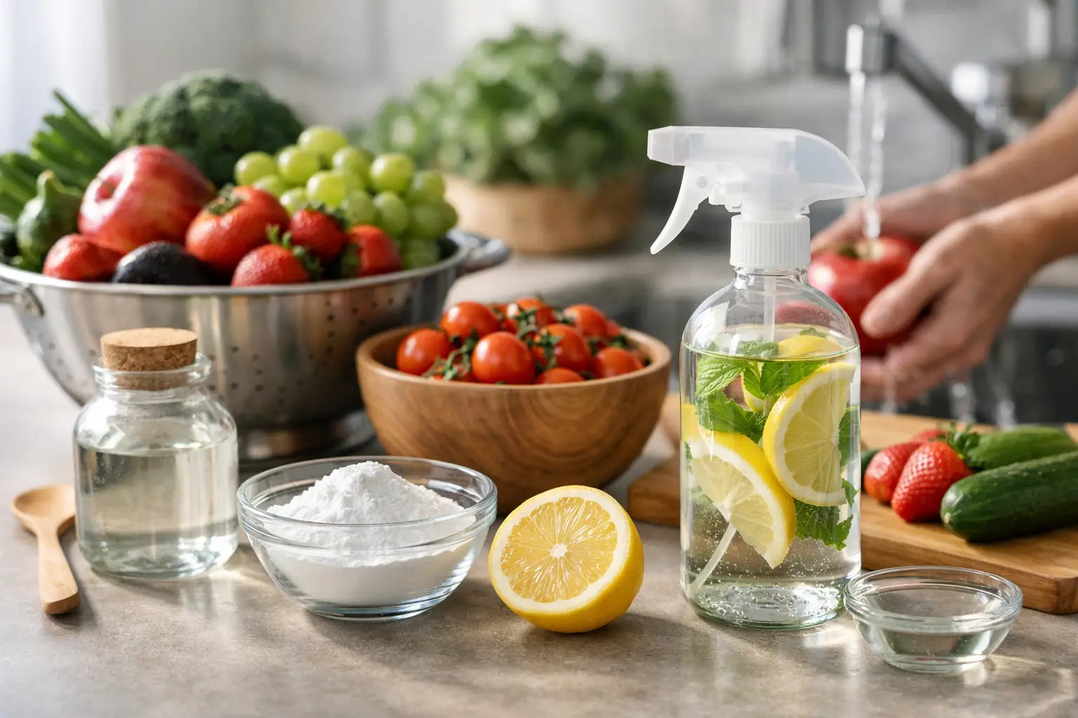 How to Make Your Own Fruit and Vegetable Cleaner
